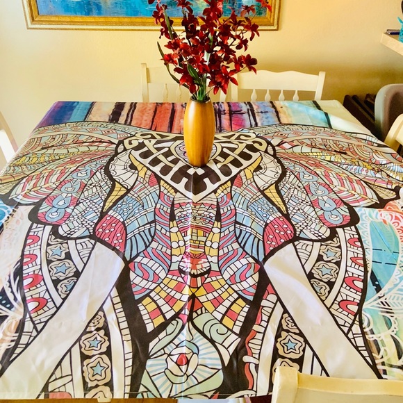 Other - Indian Elephant Tapestry Wall Art / Table Cloth /